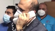 بالفيديو/ إتصال بين وزير الصحة ومريض كورونا في مستشفى الشيخ راغب حرب...&quot;عم نتطمن عليك&quot;