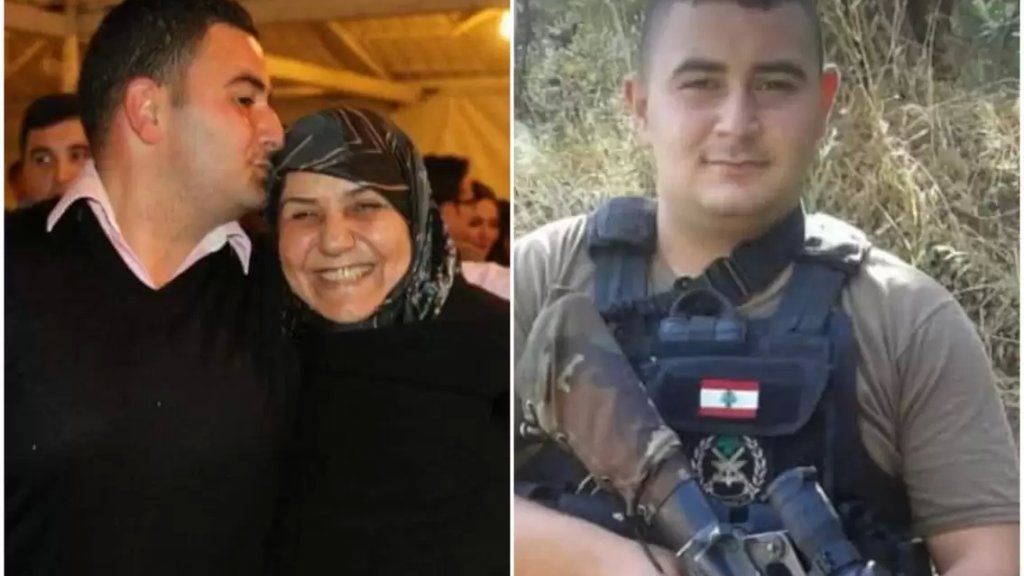 &quot;الأم الحنونة&quot; التحقت بولدها...وفاة والدة الشهيد الرقيب حمزة اسكندر الذي استُشهد بكارثة انفجار مرفأ بيروت