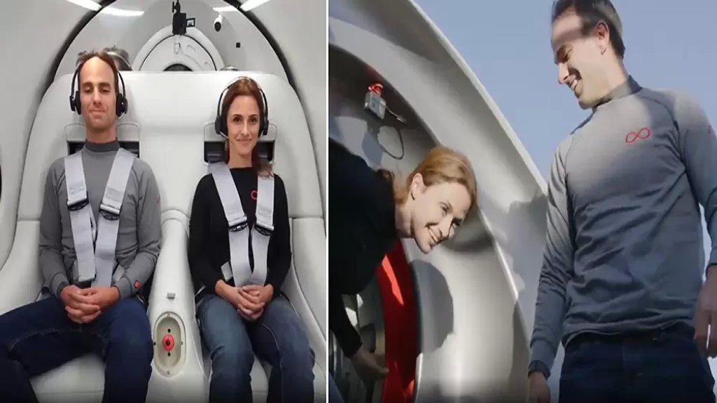 ثورة في عالم السفر والمواصلات...نجاح أول رحلة ركاب تجريبية للسفر عبر كبسولة بسرعة فائقة (فيديو)