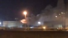 الجزيرة نقلاً عن حوثيين عبر تويتر: استهداف محطة توزيع أرامكو في ⁧‫جدة‬⁩ بصاروخ مجنح من طراز &quot;قدس 2&quot;