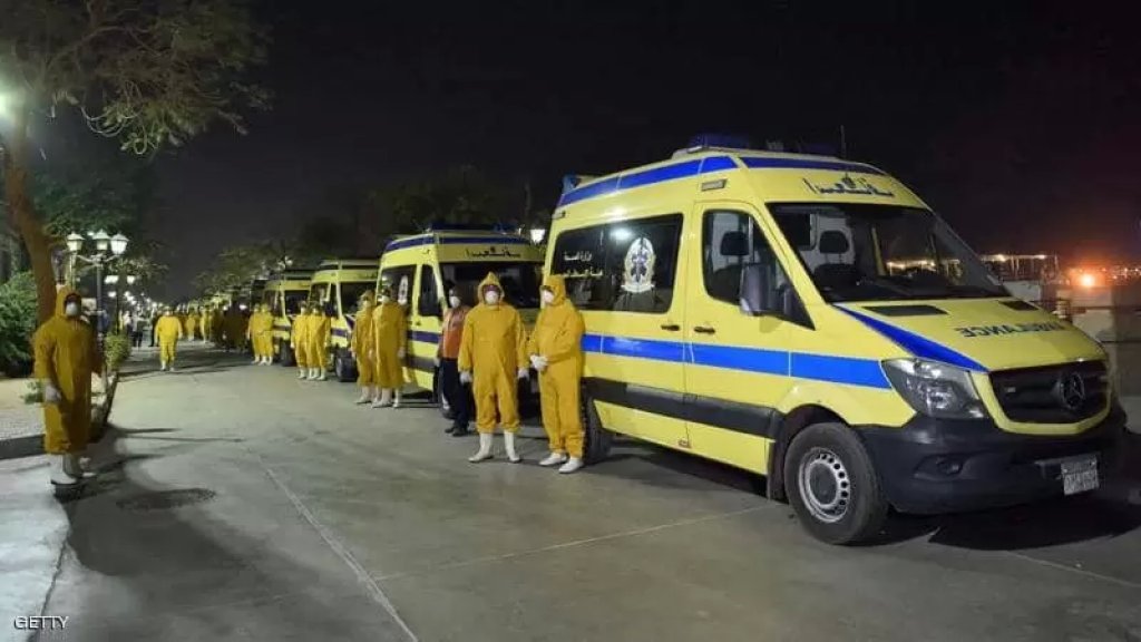  وفاة 7 أشخاص وإصابة 5 آخرين في حريق بمستشفى مخصص لمرضى كورونا بمدينة العبور في محافظة القليوبية في مصر