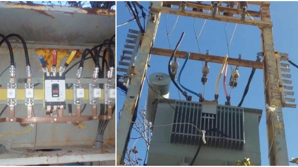 مجهولون سرقوا كابلات كهربائية من محطة التغذية الكهربائية في جرجوع وإنقطاع التيار عن السكان