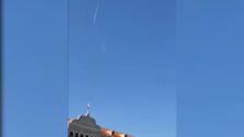 بالفيديو/ الطيران الحربي الإسرائيلي يحلّق على علو منخفض فوق السراي الحكومي لبيروت