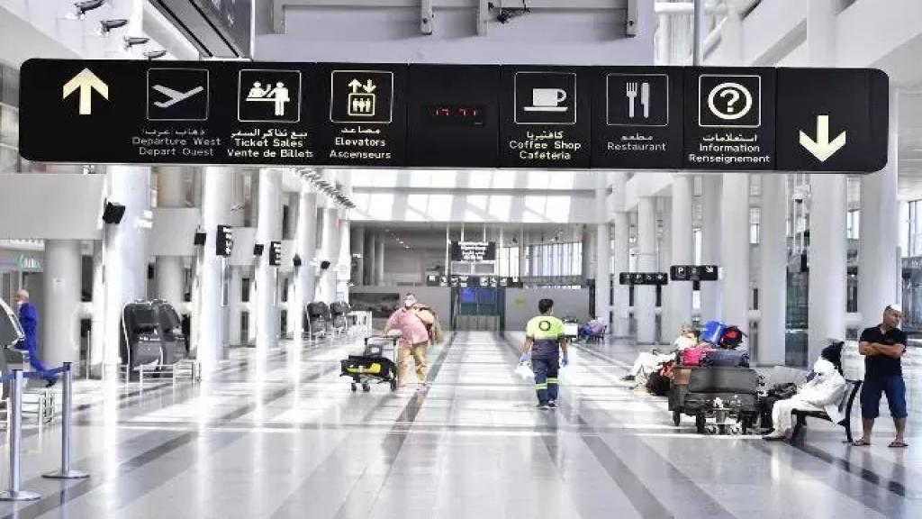 تراجع حركة الركاب في مطار بيروت بنسبة 71% في العام 2020