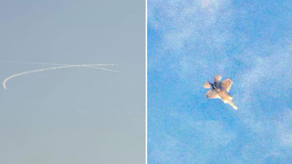 بالصور/ سماء لبنان شهدت تحليقاً متواصلاً خلال النهار لطائرات F-35 الإسرائيلية
