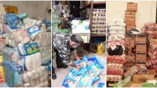 بالفيديو والصور/ ضبط كميات كبيرة من المواد الغذائية والاستهلاكية المدعومة داخل 3 مستودعات في الاوزاعي: جرى تفريغها واعادة تعبئتها بأكياس نايلون لبيعها باسعار مرتفعة!