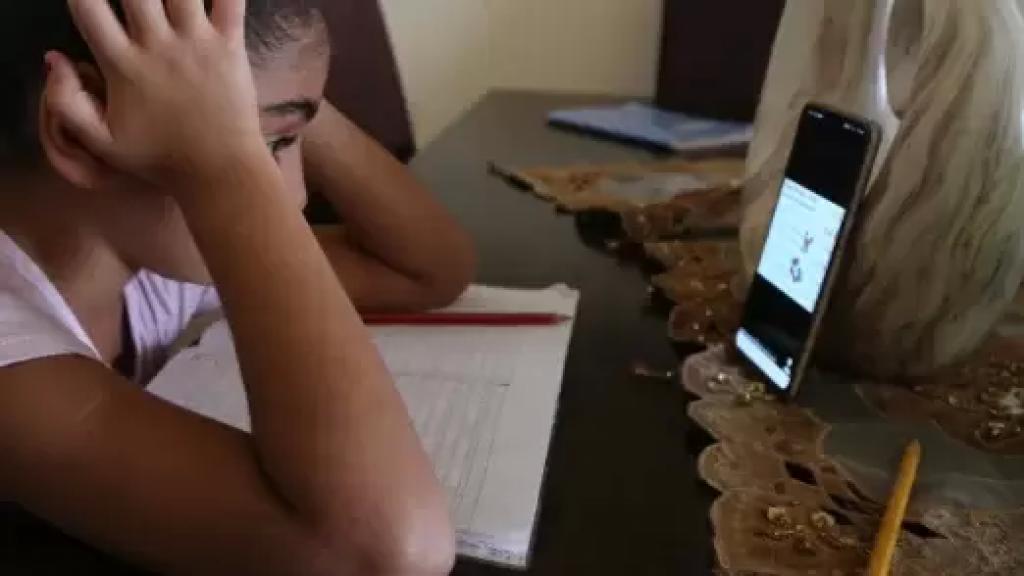 أزمة التعليم في لبنان: تلاميذ في مدرسة رسمية يعرضون أشياء للبيع من أجل شراء هاتف مستعمل وبعضهم يصعد إلى السطح في عز العاصفة لالتقاط إشارة &laquo;الإنترنت&raquo; من الجيران