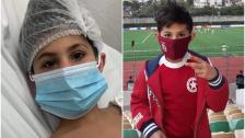 رحلته مع السرطان انتهت... الطفل حسين قاووق:&quot;من شهرين كانت اخر جلسة علاج كيميائي واليوم عم اعلن انتصاري على السرطان رسمياً&quot;