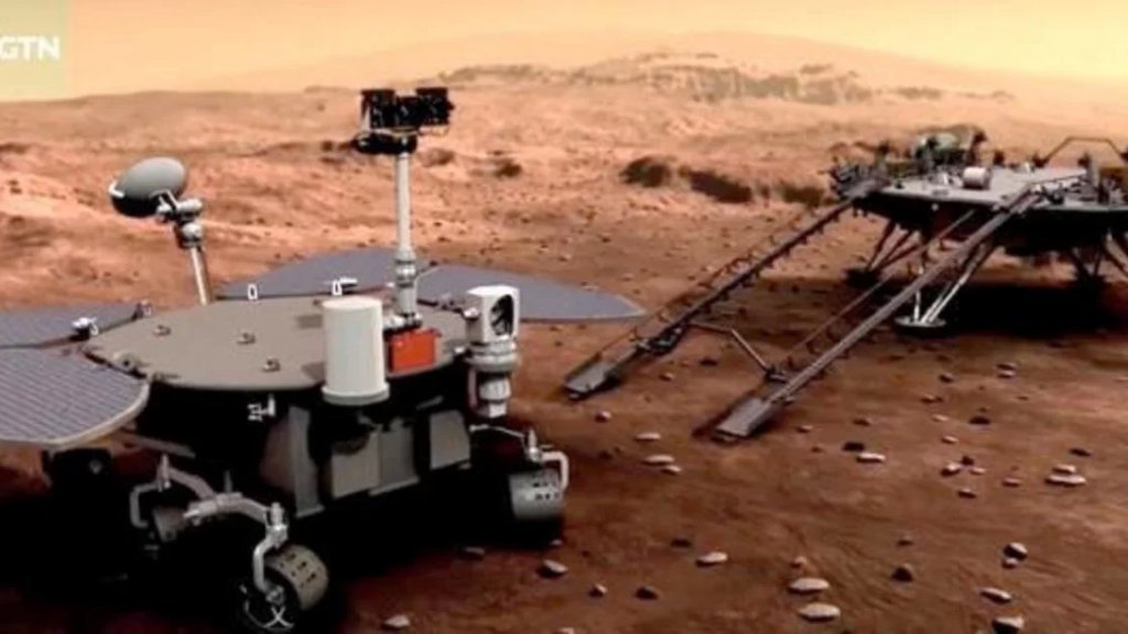 بصمة صينية على الكوكب الأحمر.. عن المركبة الصينية تيانوين -1 التي هبطت لأول مرة على المريخ