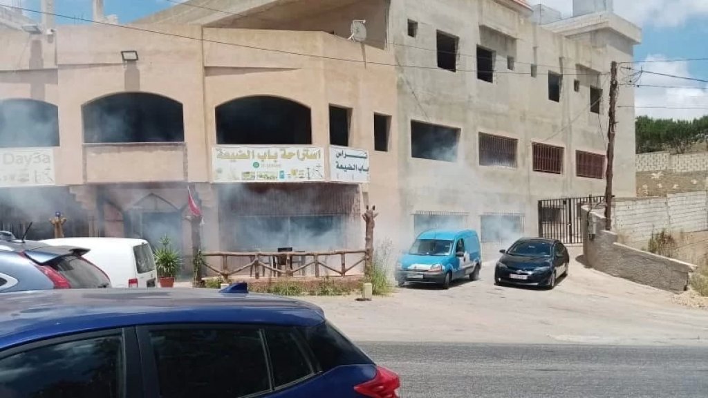 الاحتلال أطلق قنابل دخانية على مقهى  كان يعج بالمواطنين على طريق عام عديسة وعلى راع في سهل مرجعيون