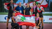 ثلاث ميداليات برونزية للبنان في بطولة العرب لألعاب القوى في تونس