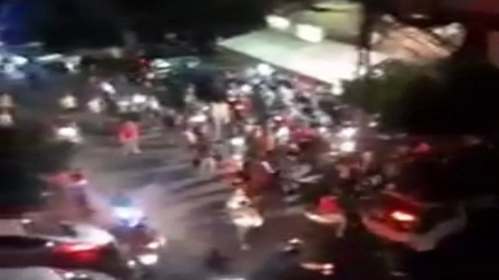 فيديو متداول: هجوم على مكتب للإشتراك في حارة حريك بسبب قطع الكهرباء
