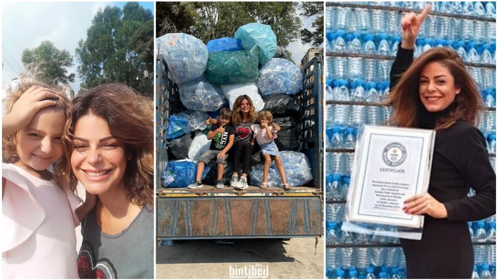 بعدما حطمت 3 أرقام قياسية ضمن غينيس.. اللبنانية كارولين الشبطيني تسخّر فنّها دعمًا للأطفال مكافحي السرطان: &quot;البلاستيك مقابل أدويتهم&quot;