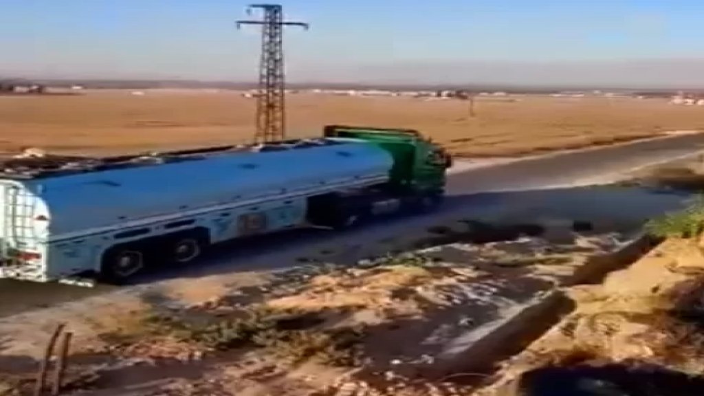 بالفيديو/ وصول صهاريج المازوت الإيراني إلى الأراضي اللبنانية