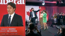  جاستن ترودو يفوز بولاية ثالثة في الإنتخابات الكندية