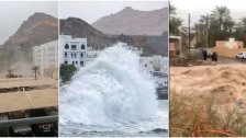 بالفيديو/ مشاهد صادمة من إعصار شاهين الذي يضرب عُمان!