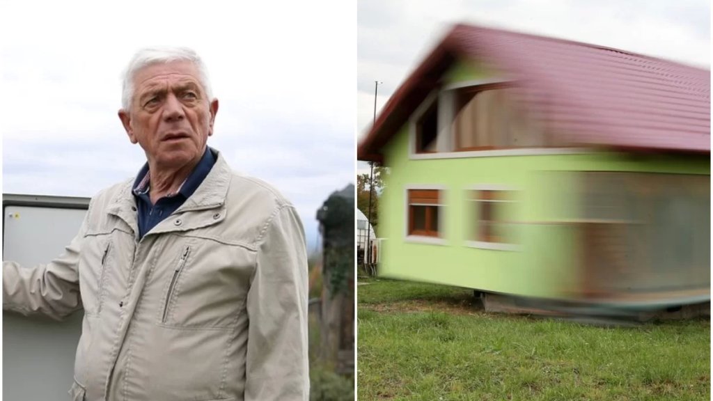 بالفيديو/ رجل يبني بيتاً دواراً لزوجته.. حتى لا &quot;تملّ&quot;!