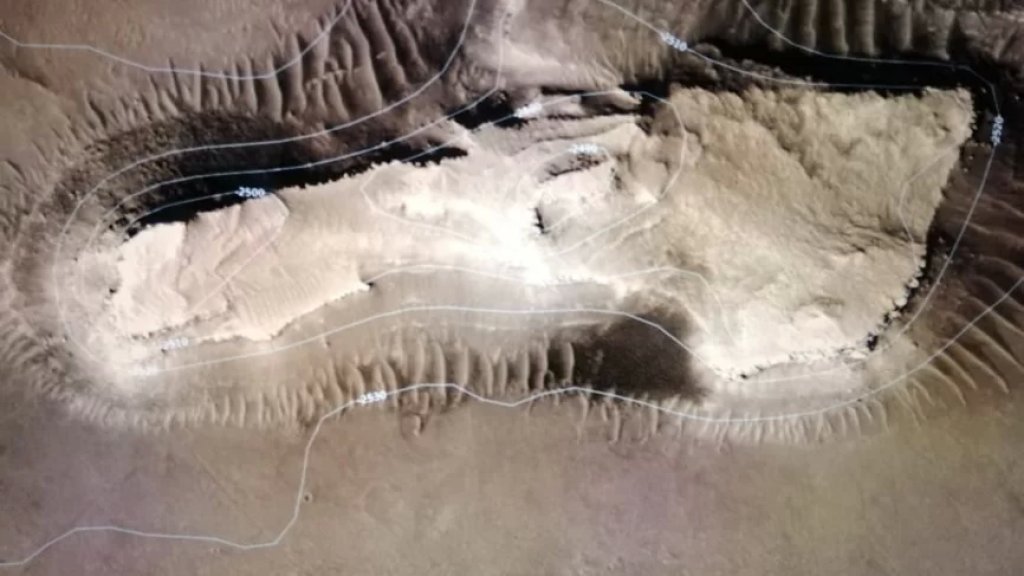 بالصور/ المهندس اللبناني محمد إسماعيل يتحدث عن عثوره على خريطة مماثلة لخريطة لبنان في المريخ!