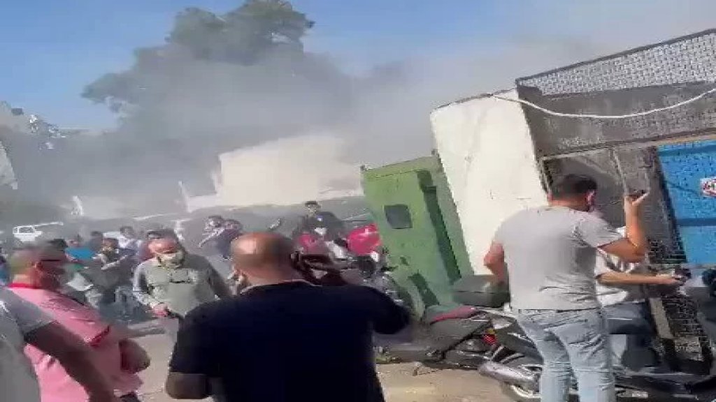 فيديو متداول: اندلاع حريق في &quot;النافعة&quot; في الدكوانة