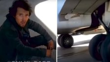 بالفيديو/ نجا بإعجوبة من الموت... رجل من غواتيمالا يسافر إلى أميركا مختبئاً في مستودع عجلات طائرة: درجة الحرارة وصلت إلى 50 تحت الصفر! 