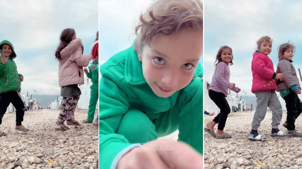بالفيديو/ &quot;الترند&quot; في أحلى تجلياته.. لقطة غير عادية لأطفال مخيم للاجئين السوريين في البقاع