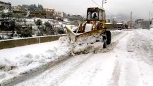 في عكار... سماكة الثلوج تخطت النصف متر!