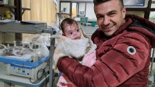 فيديو مؤثر.. &quot;أنا لين حلوة كتير بس حظي قليل&quot; طاقم طبي وتمريضي في حلب ينقذ طفلة حديثة الولادة بعدما تُركت للجرذان تنهشها