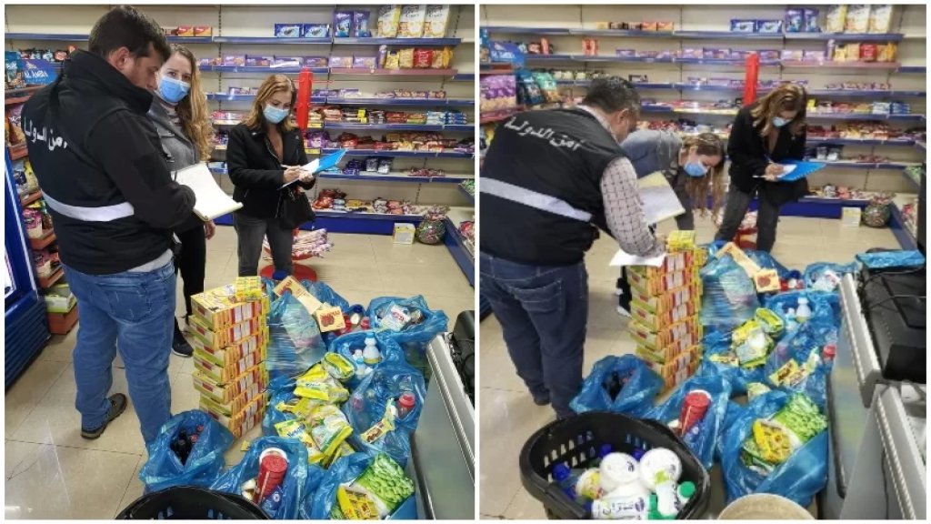 تقوم ببيعها مباشرة للمواطنين.. بعد ضبط كمية كبيرة من المواد الغذائية منتهية الصلاحية داخل "سوبرماركت" كبيرة في طرابلس إشارة بإقفالها بالشمع الأحمر!