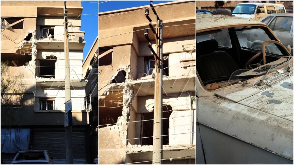 بالصور/ تضرر منازل وممتلكات المدنيين نتيجة القصف الإسرائيلي على ضواحي دمشق