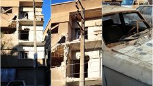 بالصور/ تضرر منازل وممتلكات المدنيين نتيجة القصف الإسرائيلي على ضواحي دمشق