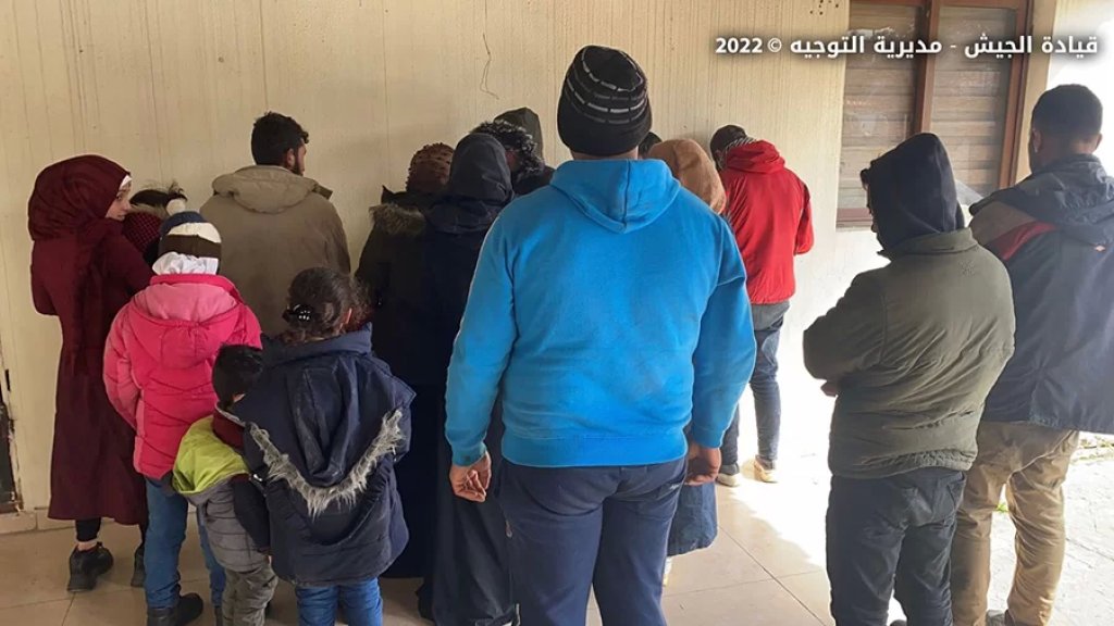 الجيش: إحباط عملية تهريب 19 شخص من التابعية السورية عن طريق البحر