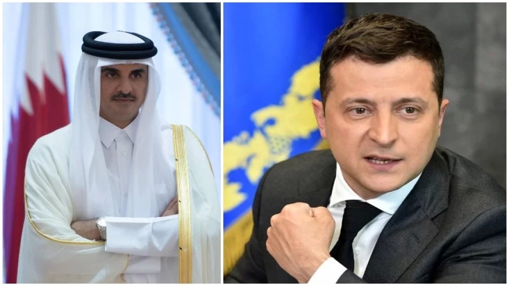 أمير قطر تلقى اتصالاً من الرئيس الأوكراني: أطلعه فيه على آخر المستجدات!