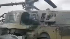 بالفيديو/ الجيش الأوكراني يُسقط مروحية حربية روسية على حدود خاركيف ويأسر من فيها 
