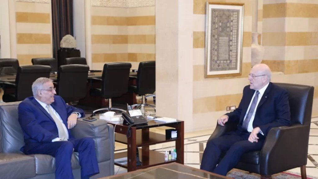 وزير الخارجية بعد اجتماع مع ميقاتي: تكليف هيئة الإغاثة إجلاء اللبنانيين في أوكرانيا في موعد يحدد لاحقاً