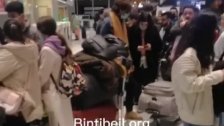 الطلاب اللبنانيون الهاربون من حرب أوكرانيا يتوجهون إلى بيروت بعد رحلة معاناة
