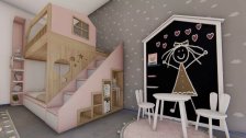 بالصور/ تصاميم جديدة ومبتكرة لغرف نوم أطفالكم من Fairy Tales101.. توفر المساحة مع إمكانية التنفيذ حسب الطلب