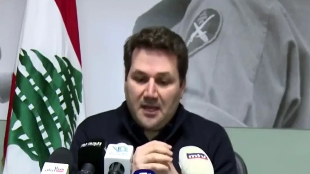 مؤتمر صحفي لنديم الجميل.. توتر وتلعثم في فيديو انتشر بشكل واسع على مواقع التواصل 
