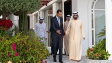 بالصور/ الرئيس السوري يزور الإمارات ويلتقي حاكم دبي
