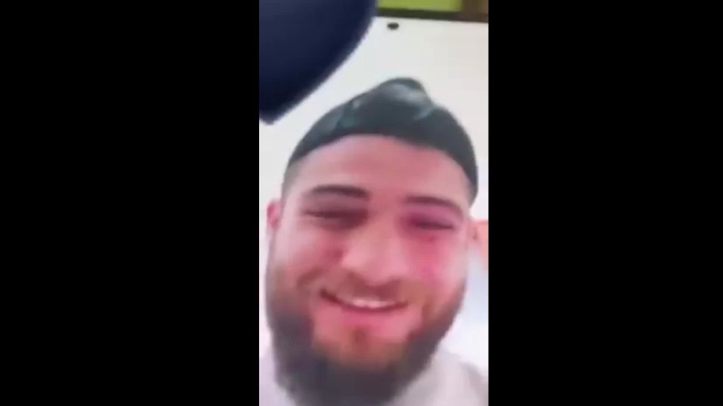 فيديو متداول للشاب البطل محمد ناصر الدين الذي استطاع أن يقبض على المجرم السوري حسن الغناش: "جبناه من حمص"