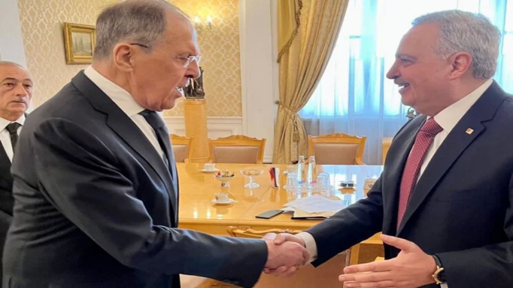 أرسلان بعد لقائه وزير الخارجية الروسي: روسيا استطاعت فرض توازنات جديدة في العالم