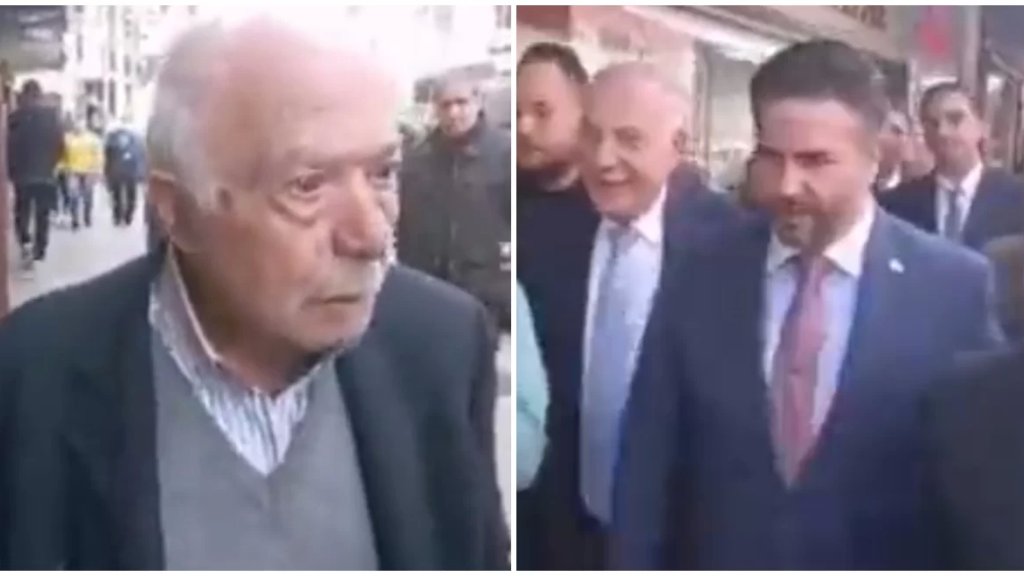 بالفيديو/ مواطن لوزير الإقتصاد خلال جولته في طرابلس: "لعنة الله عليهن كلن"