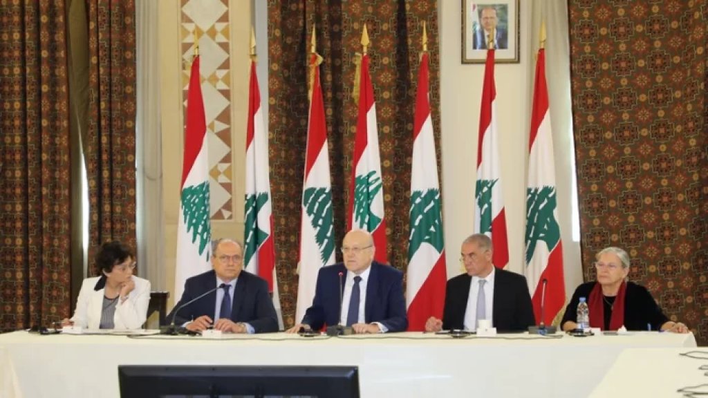 ميقاتي: شارفنا على الانتهاء من توحيد الرؤية لتطبيق الاصلاحات الواجبة