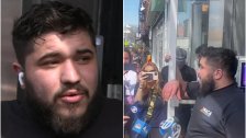 بالفيديو/ &ldquo;أمسكنا به الحمد لله&rdquo;.. شاب سوري ساعد الشرطة في اعتقال منفذ هجوم محطة القطار بنيويورك!
