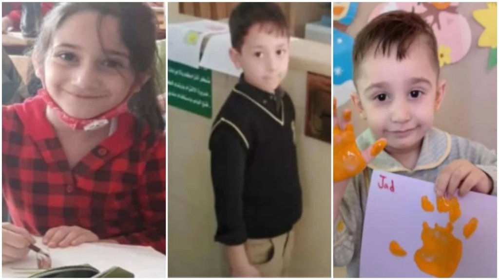 مدرسة الأطفال "جاد وماسة ومحمد" الذين قضوا على متن مركب طرابلس تنعاهم بكلمات مؤثرة: رحلتم مع أحلامكم الصغيرة البريئة