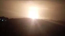 بالفيديو/ انفجار شاحنة محملة بقوارير غاز في منطقة المجدل - وادي خالد العكارية ما أحدث دويًا كبيرًا وكرة نار ضخم