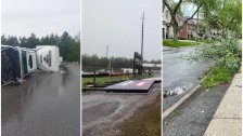 بالصور والفيديو/ قتلى وانقطاع الكهرباء عن 900 ألف منزل جراء العواصف في كندا!