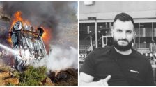 بالفيديو/ مأساة على طريق عام كفركلا - تل النحاس.. وفاة شاب بعدما انقلبت السيارة التي كان يقودها واشتعلت النيران فيها!