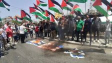مسيرة أعلام فلسطينية في صيدا ردًا على مسيرة الأعلام الاستيطانية في القدس المحتلة وتضامنًا مع المرابطين