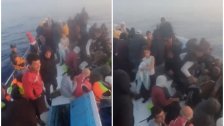 بالصور والفيديو/ على الرغم من المأساة الأخيرة.. وصول مركب هجرة غير شرعي إلى ايطاليا!