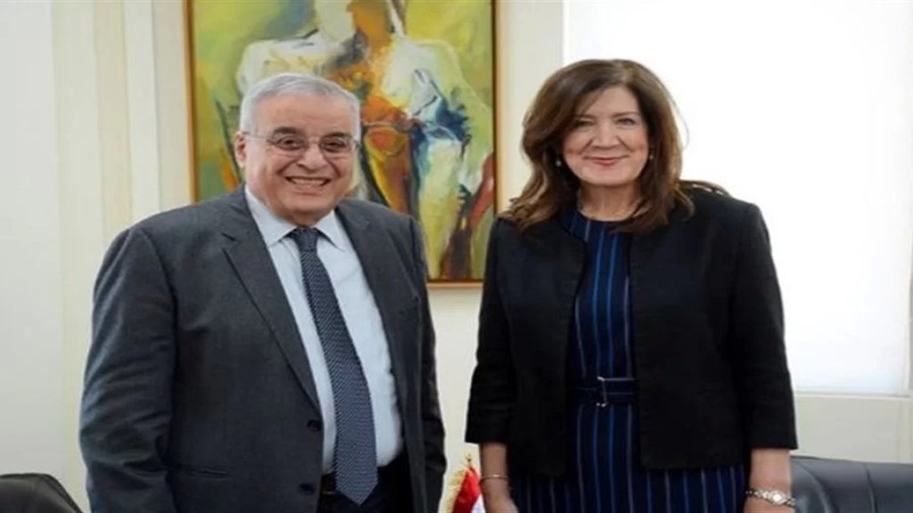 وزير الخارجية: السفيرة الأميركية أبلغتني احتجاجها لاطلاق مسيرات فوق حقل كاريش وسنجتمع غداً للرد على الاحتجاج الأميركي